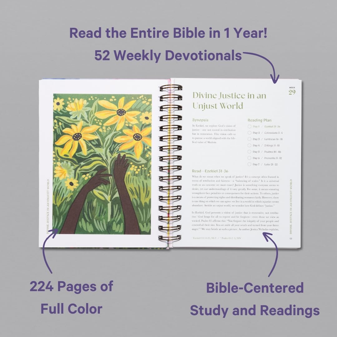 A Beautiful Year in the Bible Study (Spiral)